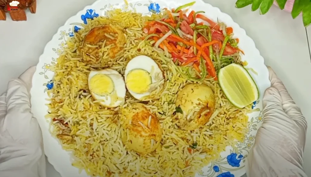 Easy Egg Biryani Recipe