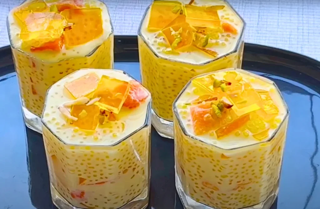 Mango Tapioca Drink Recipe