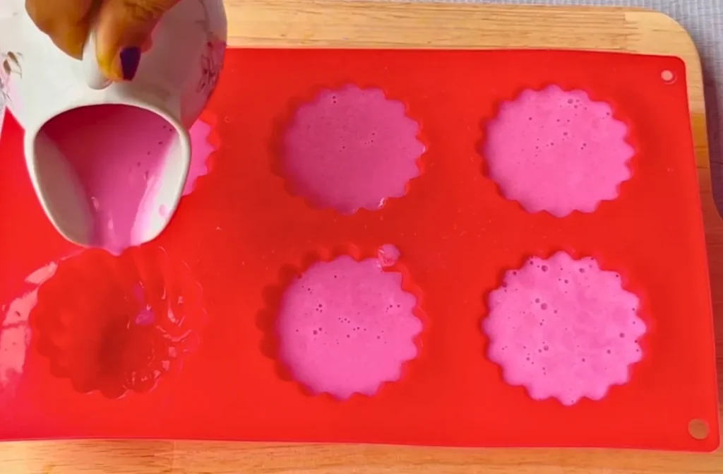 Rose Milk Pudding