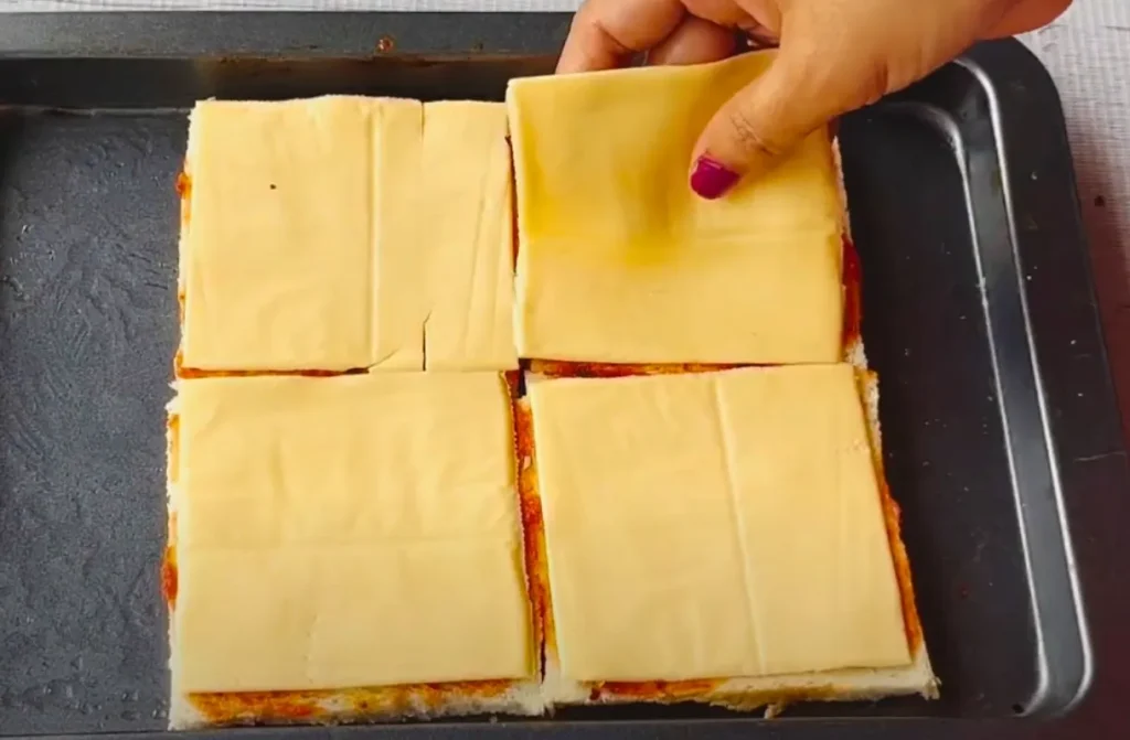 Bread Vegetable Pizza