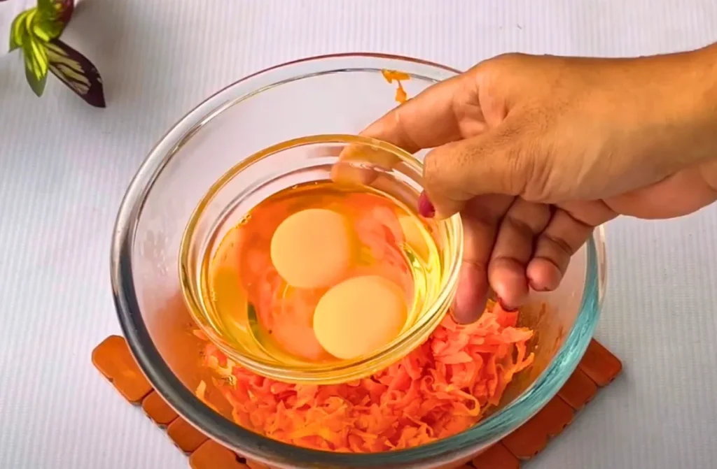 Carrot Egg Omelette Recipe