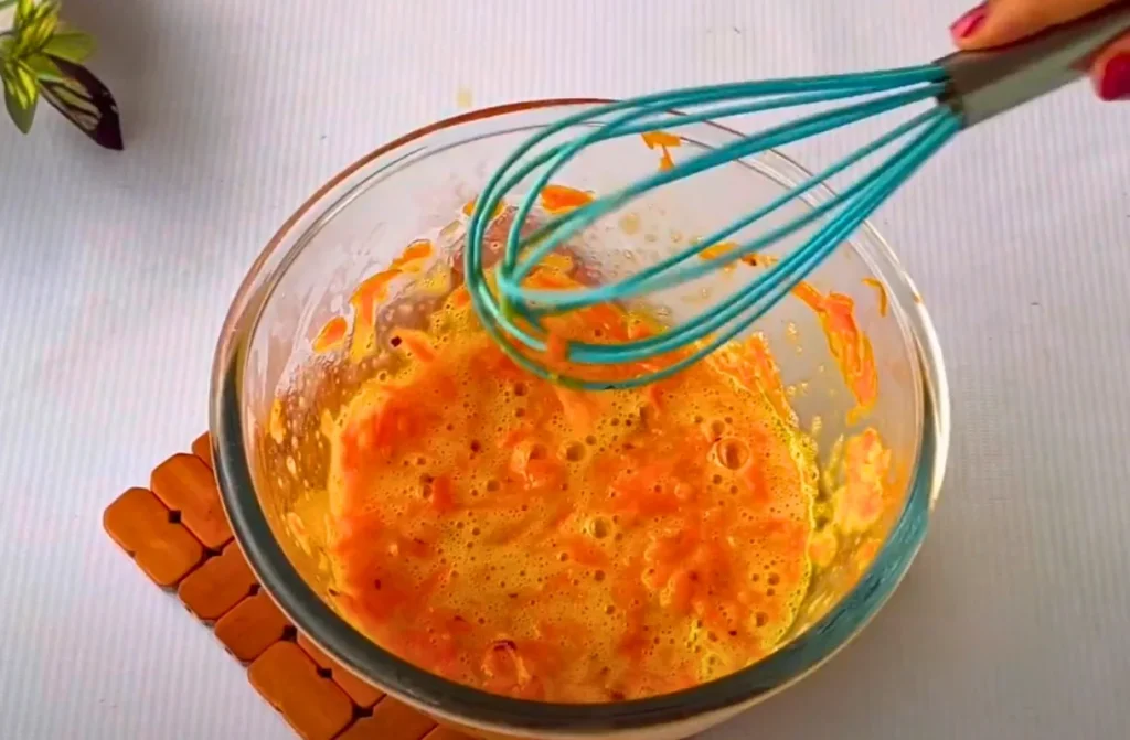 Carrot Egg Omelette Recipe