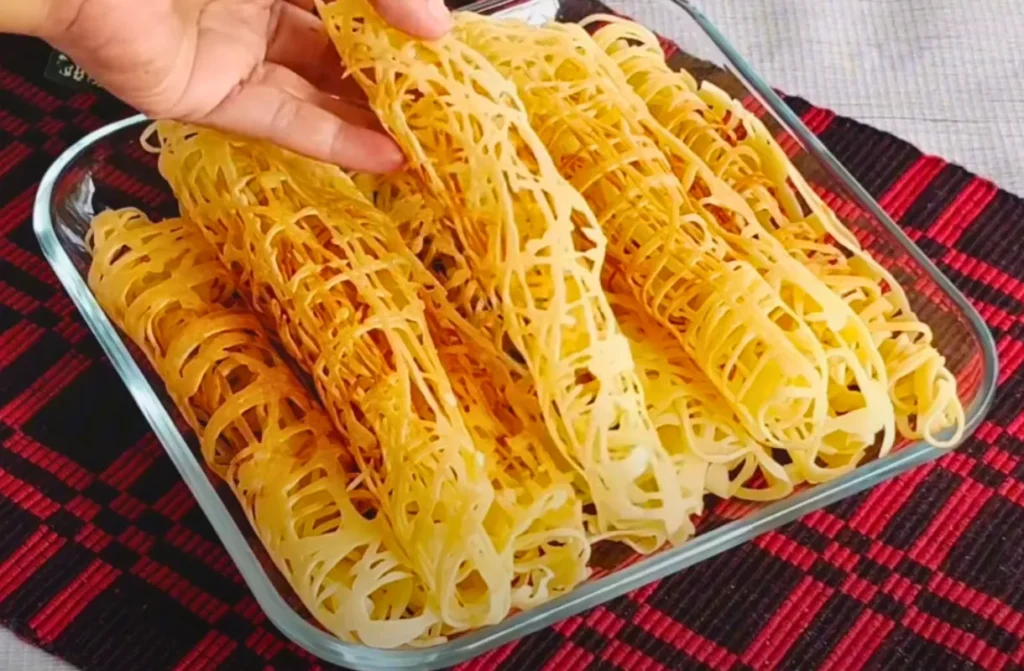 Crunchy Cobweb Pancakes