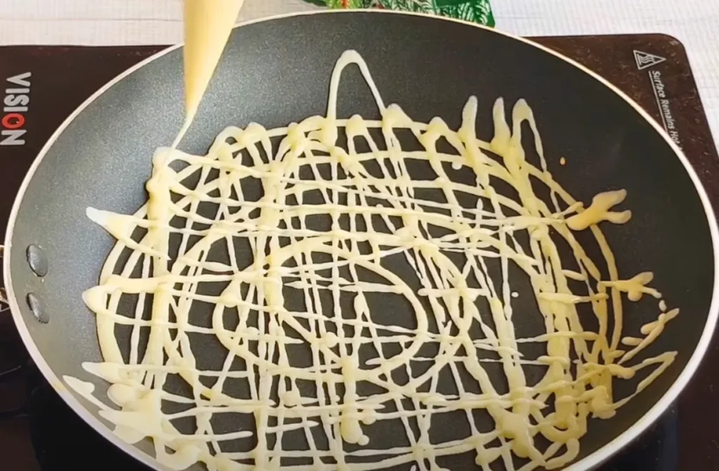 Crunchy Cobweb Pancakes