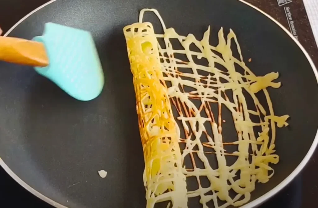 Crunchy Cobweb Pancakes